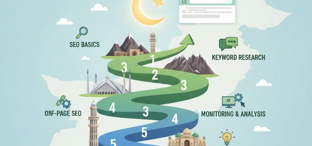 SEO beginners ke liye step by step guide in Pakistan