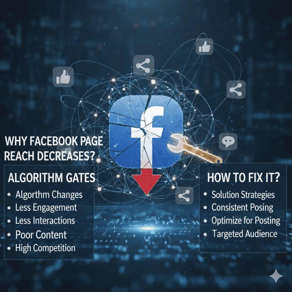 Facebook Page reach kyu kam hoti hai aur kaise fix karein