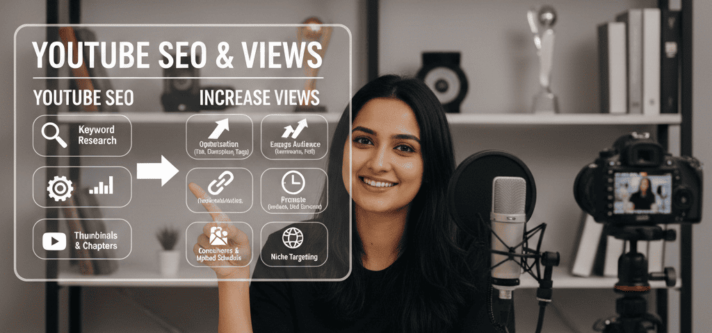 YouTube SEO kya hota hai aur views kaise barhayein