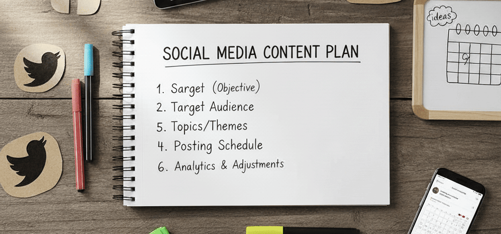 Social Media Content Plan Kaise Banayein – Complete Step-by-Step Guide
