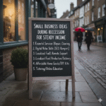 Small Business Ideas During Recession for Steady Income