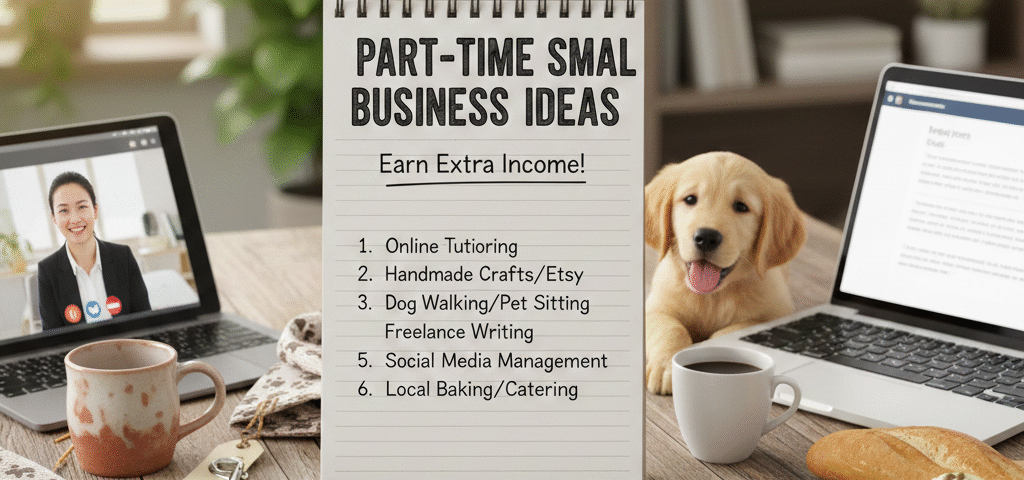 Part Time Small Business Ideas to Earn Extra Income
