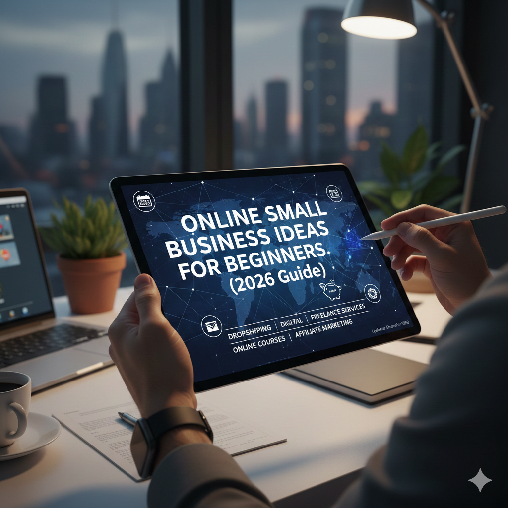Online Small Business Ideas for Beginners (2026 Guide)