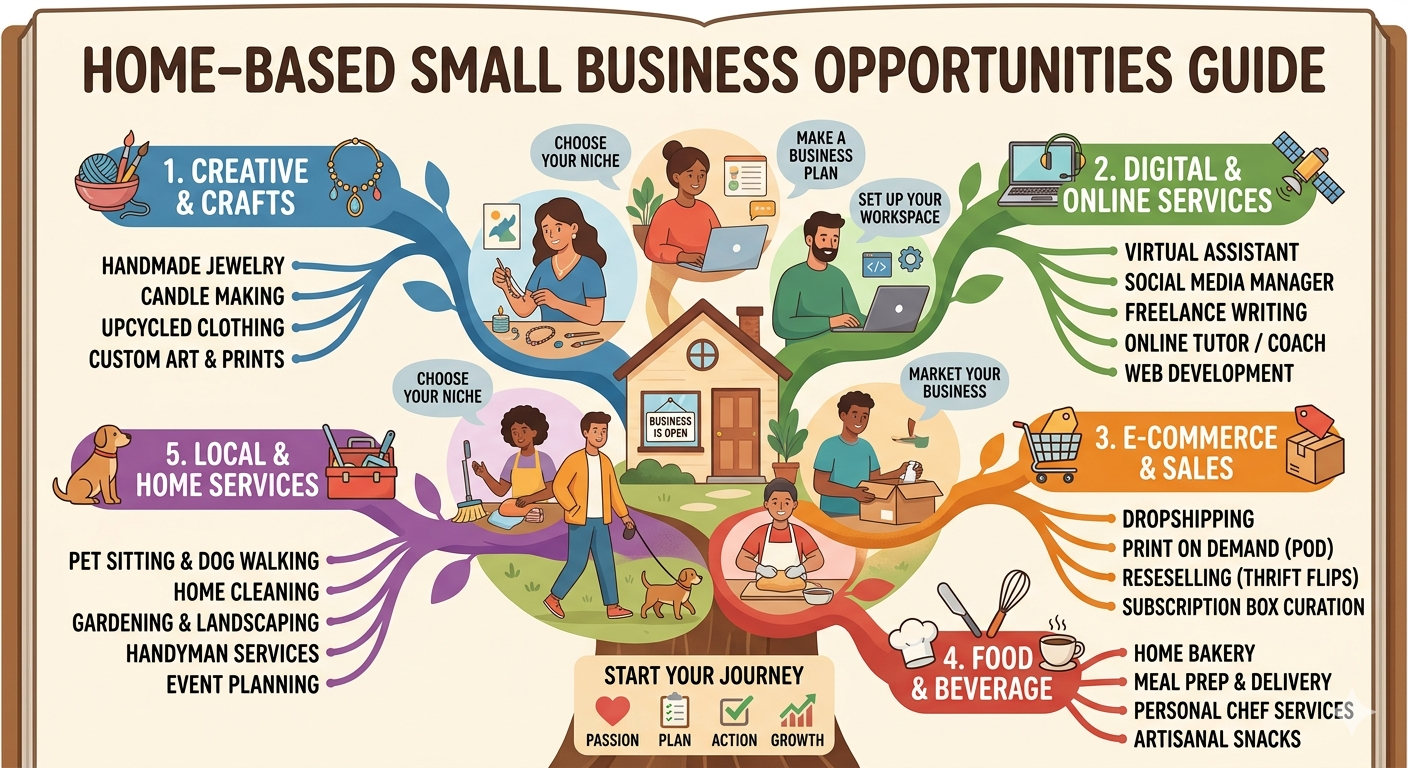 Home Based Small Business Opportunities Guide