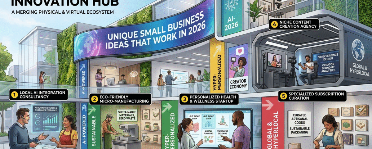 Unique Small Business Ideas That Work in 2026