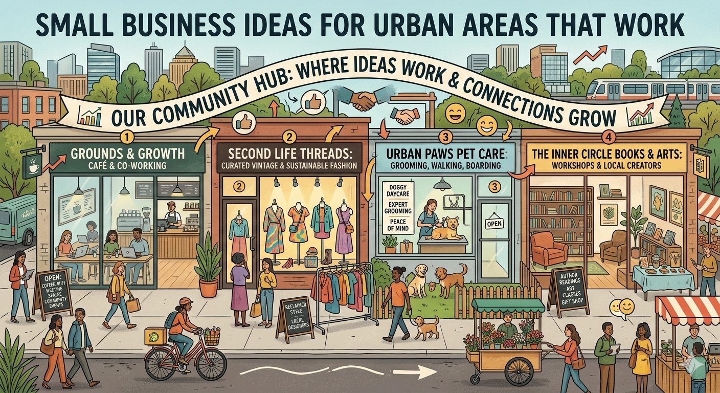 Small Business Ideas for Urban Areas That Work