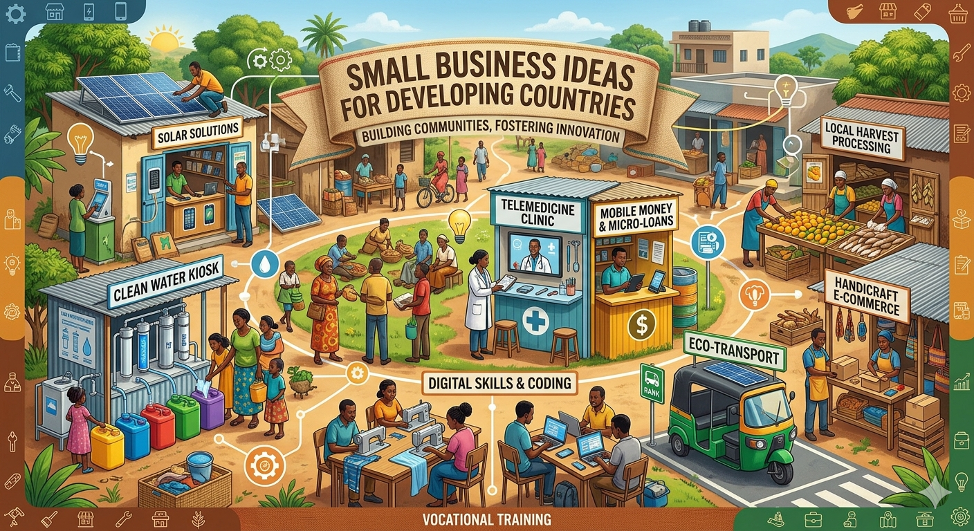 Small Business Ideas for Developing Countries